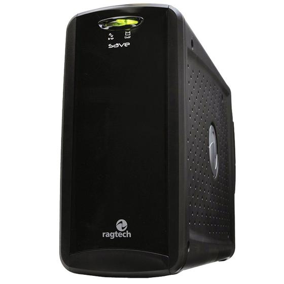 Nobreak Ragtech New Save Home 600VA Entrada Trivolt S.115V Bat. 5Ah 6 Tomadas 20NSH4125 Menor preço em Nobreak Ragtech New Save Home 600VA Entrada Trivolt S.115V Bat. 5Ah 6 Tomadas 20NSH4125