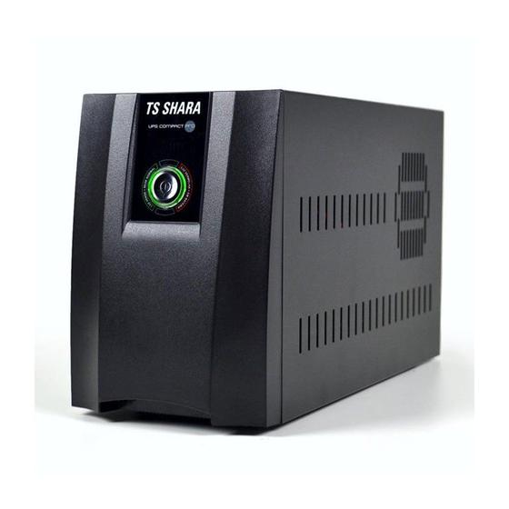 Imagem de Nobreak Ts Shara Ups Compact Pro 1400va 1bs Universal Automático 6 Tomadas 4430