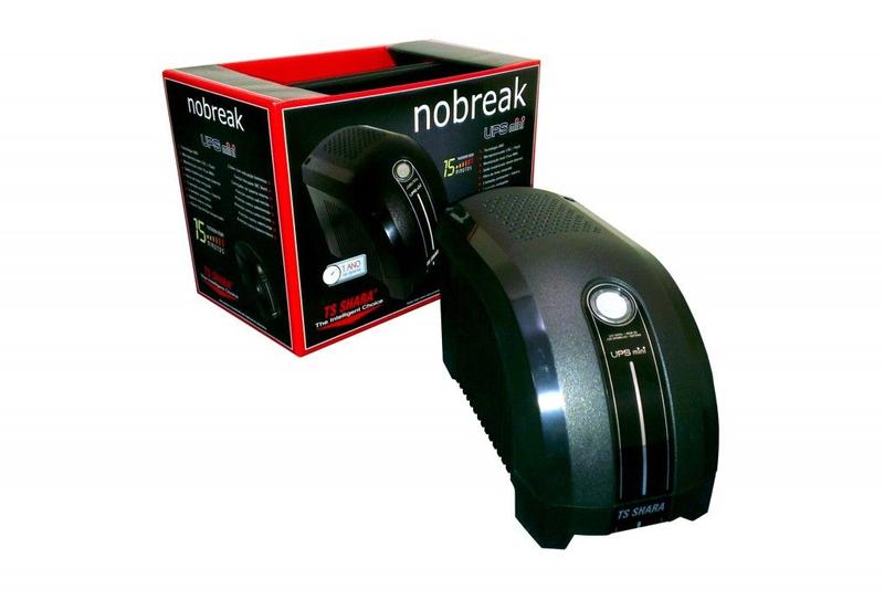 Imagem de Nobreak Ts Shara Ups Mini 600va Mono 115v 4004 6 tomadas