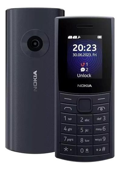 Imagem de Nokia 110 4G Dual Chip 128 Mb Preto 48 Mb Ram Rádio Fm Camera Preto idoso acessibilidade