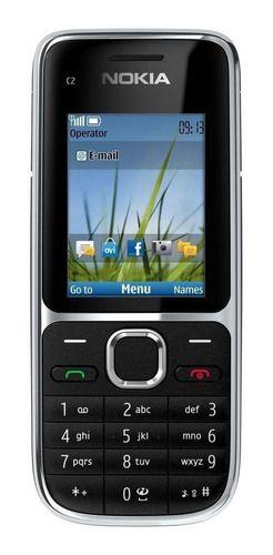 Celular Não Nokia C2-01 64mb Preto - 1 Chip