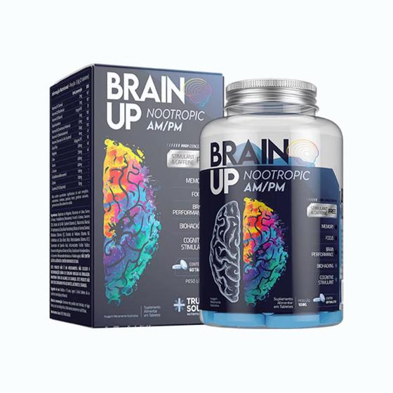 Imagem de Nootrópico Brain Up Am/pm True Source 60 Tabletes