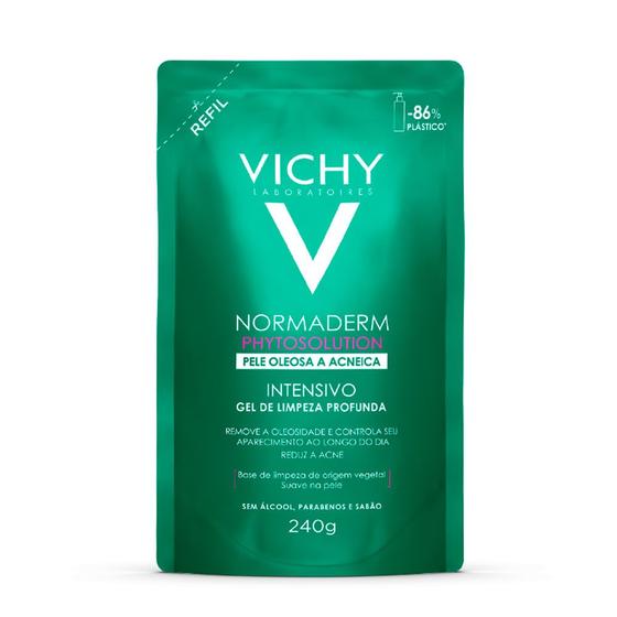 Imagem de Normaderm Phytosolution Vichy Gel Intensivo de Limpeza Profunda Facial Refil 240g