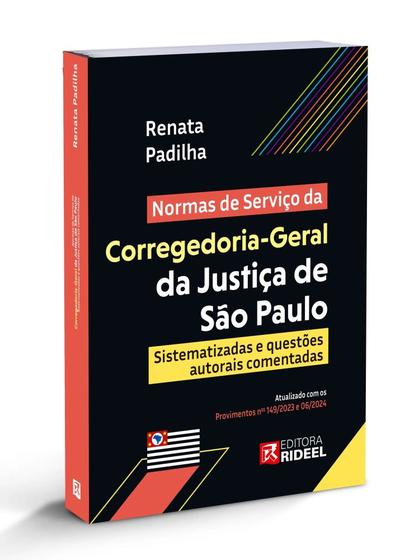 Imagem de Normas De Serviço Da Corregedoria-Geral Da Justiça De São Paulo (Nscgjsp): Sistematizadas E Questões - RIDEEL EDITORA ( BICHO ESPERTO )