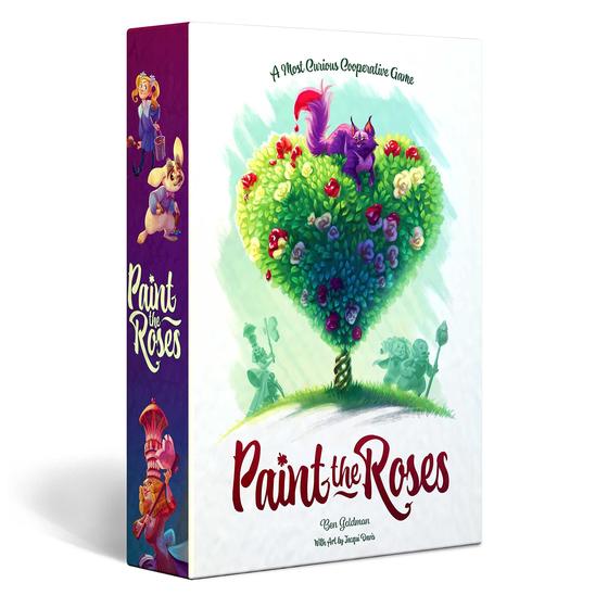 Imagem de North Star Games - Jogo de tabuleiro Paint the Roses - Alice in Wonderland Strategy Puzzle Board Game - 2 a 5 jogadores - Tempo médio de jogo 60 minutos