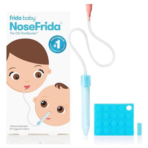 Imagem de NoseFrida Aspirador Nasal para Bebê Babydeas com Estojo Portátil