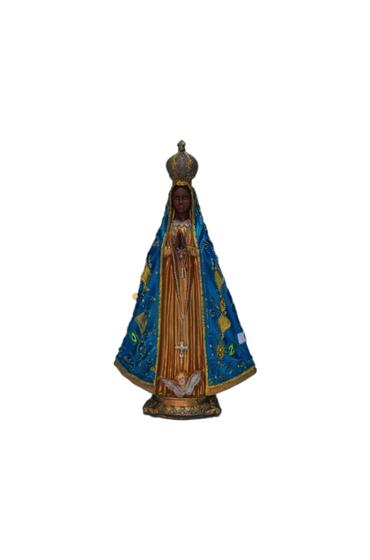 Imagem de Nossa Senhora Aparecida 30cm Imagem Estatueta Em Resina