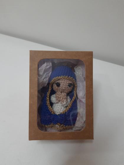 Imagem de Nossa Senhora Aparecida amigurumi