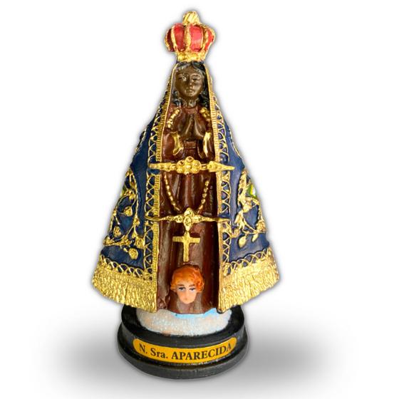 Imagem de Nossa senhora aparecida da bandeira 11x7,5 cm ref 12062