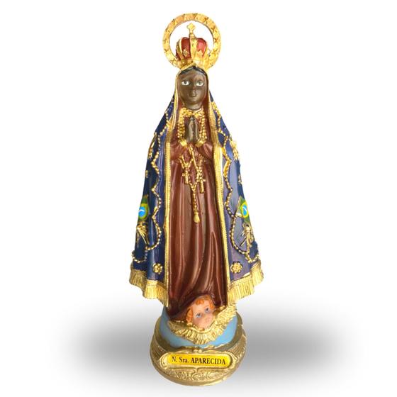 Imagem de Nossa senhora aparecida santini 22x10 cm ref 20092