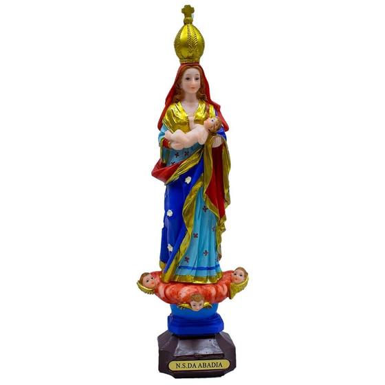 Imagem de Nossa Senhora Da Abadia 30cm - Enfeite Resina