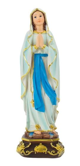 Imagem de Nossa Senhora De Lourdes 23cm - Enfeite Resina