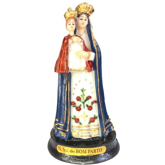 Imagem de Nossa senhora do bom parto 11,5x6 cm ref 12077