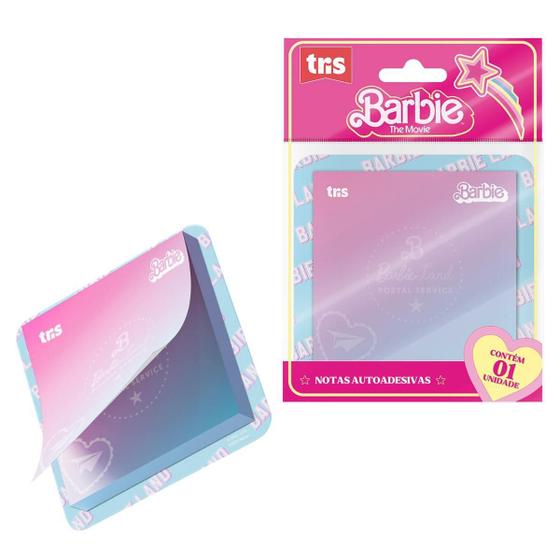 Imagem de Nota Autoadesiva Barbie 75Mm X 75Mm Com 50 Folhas - Tris