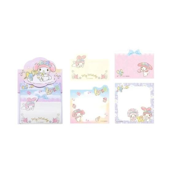 Imagem de Notas Adesivas Sanrio - Olá Kitty, Kuromi e Cinnamoroll - Papelaria para Estudantes