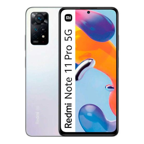 Imagem de Note 11 Pro 5G Global 128GB 6GB RAM Dual SIM Tela 6.43" - Branco