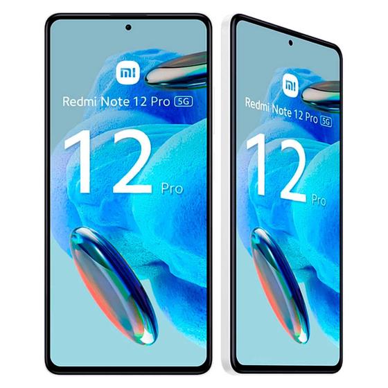 Imagem de Note 12 Pro 5G 256GB 12GB RAM Com NFC Câmera Pro e Desempenho Rápido Branco Global