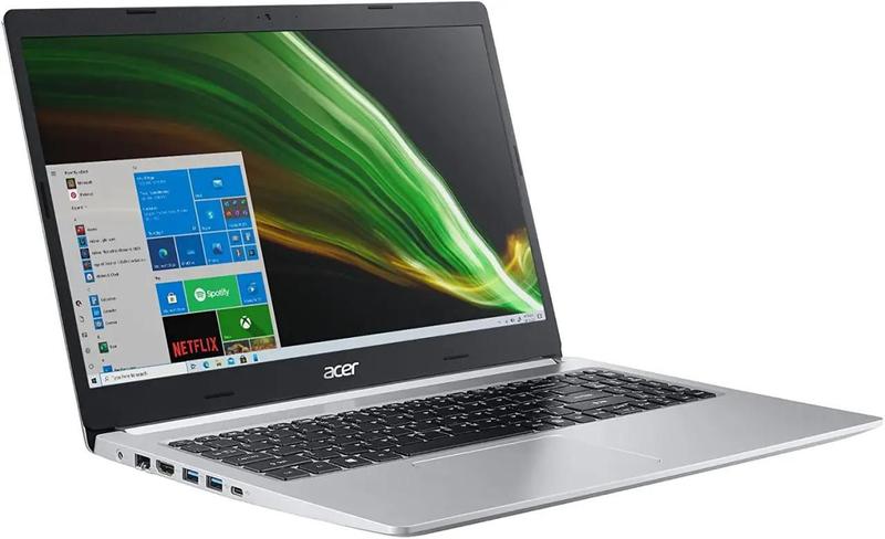Notebook - Acer A515-54-74f9 I7-10510u 1.80ghz 8gb 512gb Ssd Intel Hd Graphics Windows 11 Home Aspire 5 15,6