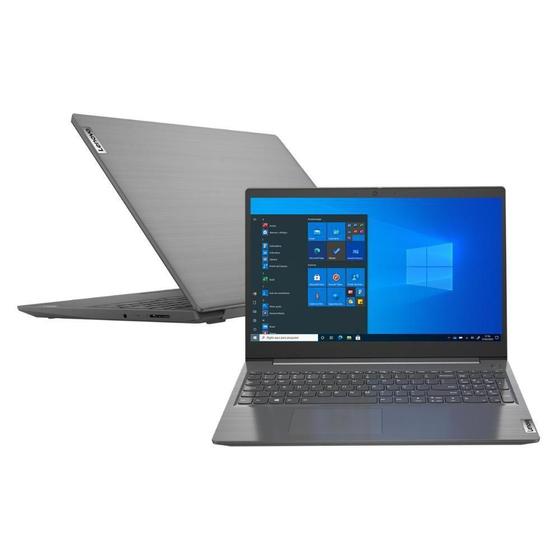 Notebook - Lenovo 82nq0000br I3-10110u 2.10ghz 4gb 500gb Padrão Intel Hd Graphics Windows 10 Professional V15 15,6" Polegadas