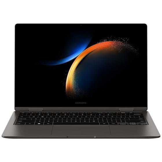 Notebook - Samsung Np730qfg-kf2br I5-1335u 0.90ghz 8gb 256gb Ssd Intel Iris Xe Graphics Windows 11 Home Galaxy Book3 360 13,3