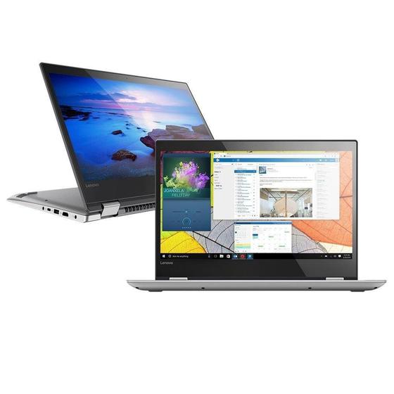 Imagem de Notebook 2 em 1 Lenovo Yoga 520-14IKB, Intel Core i7 8GB, 1TB, Tela Touch 14", Windows 10 Home