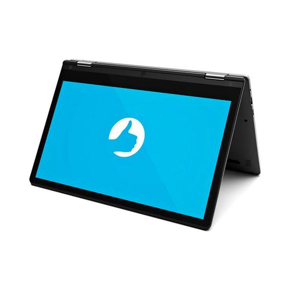 Imagem de Notebook 2 em 1 Positivo Duo C464CI-1 Intel Celeron N3350 Linux 4GB RAM 64GB eMMC 11,6 IPS Full HD Com Caneta - Cinza