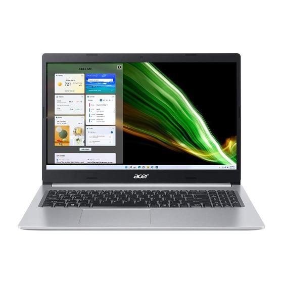 Notebook - Acer A515-45-r2a3 Amd Ryzen 5 5500u 2.10ghz 8gb 512gb Ssd Amd Radeon Graphics Windows 11 Home Aspire 5 15,6" Polegadas