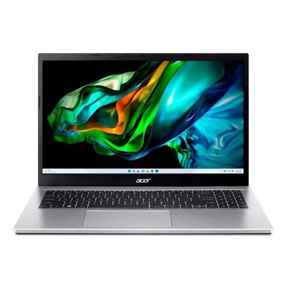 Notebook - Acer A315-59-514w I5-1235u 3.30ghz 8gb 256gb Ssd Intel Hd Graphics Linux Aspire 3 15,6" Polegadas