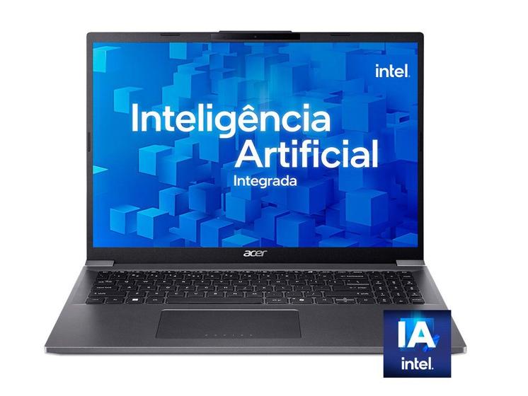 Notebook Acer Aspire 16 A16-71M-55H0 Intel Core Ultra 5 com IA Integrada 115U 16GB RAM 512GB SSD 16" Windows 11