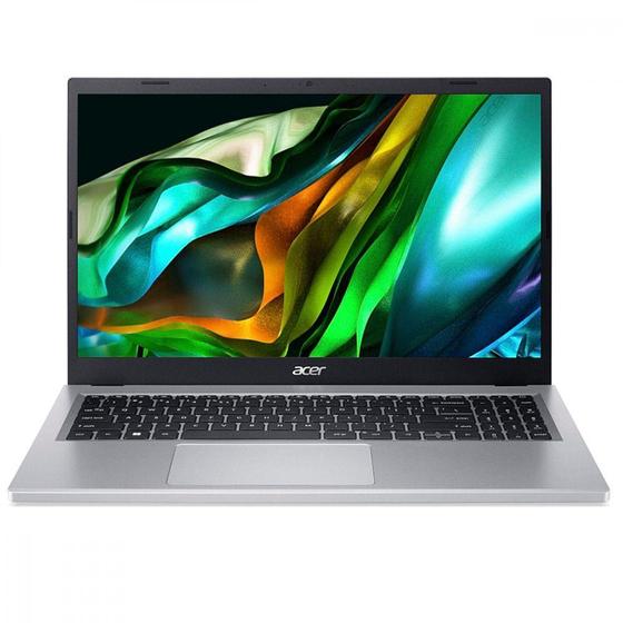 Notebook Acer Aspire 3 15.6 FHD I3 - N305 SSD 256GB 8GB LPDDR5 Linux Debian Prata - A315-510P-320B Menor preço em Notebook Acer Aspire 3 15.6 FHD I3 - N305 SSD 256GB 8GB LPDDR5 Linux Debian Prata - A315-510P-320B