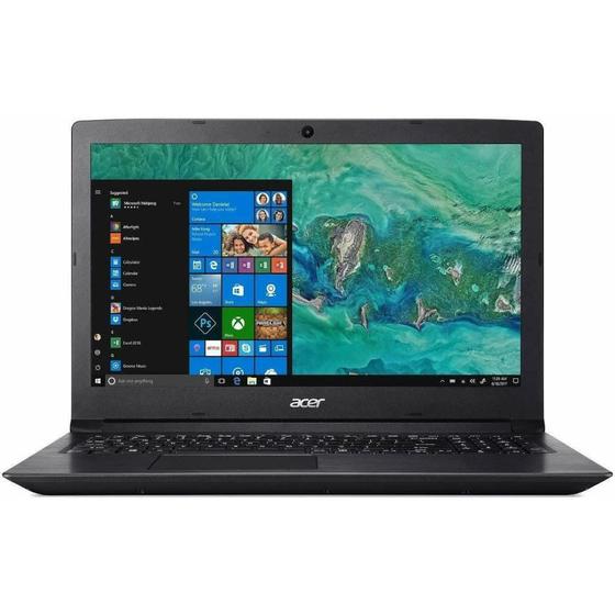 Notebook - Acer A315-34-c5ey Celeron N4000 1.00ghz 4gb 500gb Padrão Intel Hd Graphics Windows 10 Home Aspire 3 15,6" Polegadas