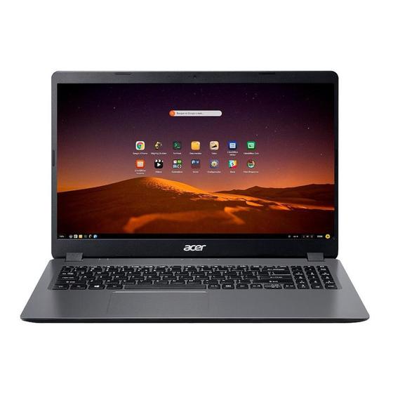 Imagem de Notebook Acer Aspire 3 15.6 HD i5-1035G1 256GB SSD 4GB Gray Endless OS