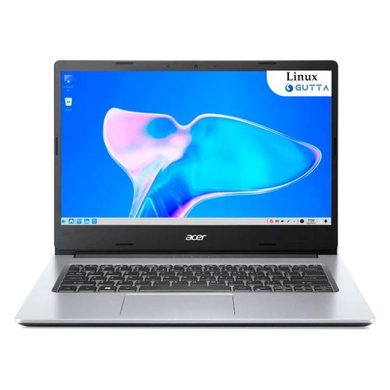 Notebook Acer Aspire 3 A314-35-C393 Intel Celeron N4500 4GB SSD 128GB M.2 14' Full HD Linux Gutta é boa?