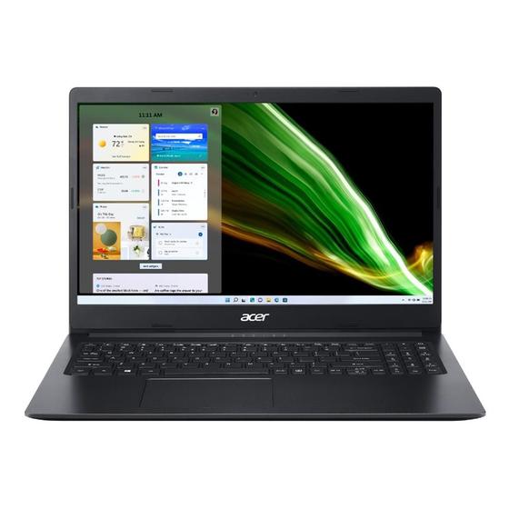 Imagem de Notebook Acer Aspire 3 Intel Celeron N4020, 4GB RAM, SSD 128GB NVMe, Tela 15,6', Intel UHD Graphic 600, Windows 11 Home, Preto - A315-34-C9WH