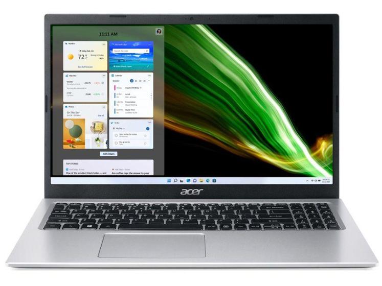 Notebook - Acer A315-58-573p I5-1135g7 2.40ghz 8gb 256gb Ssd Intel Iris Xe Graphics Windows 11 Home Aspire 3 15,6" Polegadas