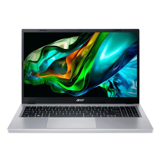 Imagem de Notebook Acer Aspire 3 RYZEN W11 512Gb de memória 8GB Ram tela 15.6'' A315-24P-R06B PURE SILVER