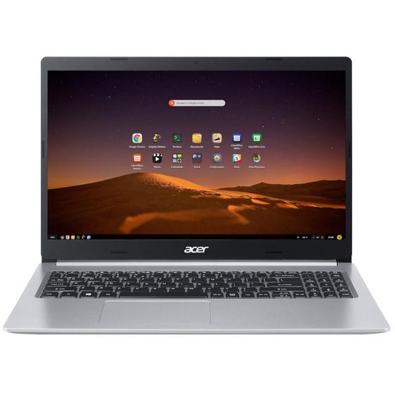 Imagem de Notebook Acer Aspire 5 15.6 FHD i5-10210U 256GB SSD 4GB Linux Cinza - A515-54-5526
