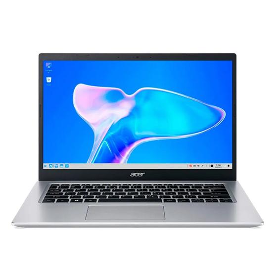 Notebook - Acer A514-54-324n I3-1115g4 3.00ghz 4gb 256gb Ssd Intel Uhd Graphics Linux Aspire 5 14" Polegadas