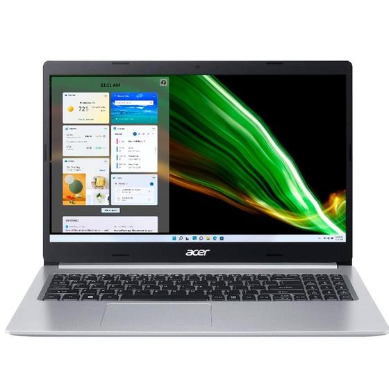 Notebook - Acer A515-45g-r46x Amd Ryzen 7 5700u 1.80ghz 8gb 512gb Ssd Amd Radeon Rx 640 Windows 11 Home Aspire 5 15,6" Polegadas