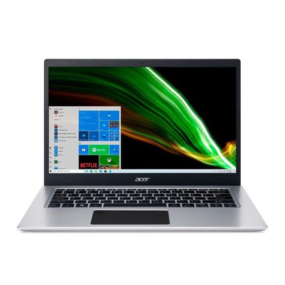 Notebook Acer Aspire 5 Intel Core i5-1035G1, 4GB RAM, SSD 256GB NVMe, 14 HD Ultrafino, U, Windows 10 Menor preço em Notebook Acer Aspire 5 Intel Core i5-1035G1, 4GB RAM, SSD 256GB NVMe, 14 HD Ultrafino, U, Windows 10