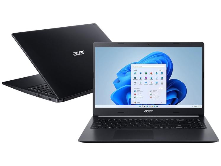 Notebook - Acer A515-54-505q I5-10210u 1.60ghz 8gb 256gb Ssd Intel Hd Graphics Windows 11 Home 15,6" Polegadas