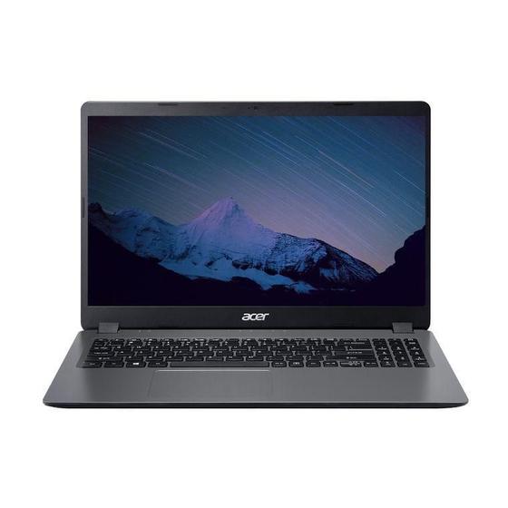 Imagem de Notebook Acer Core I3-1005G1 Aspire 3 A315 Memória de 4GB HD SSD 240GB 15,6' Windows 10 - 10ª Ger