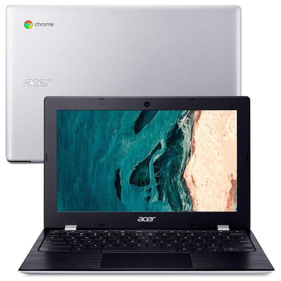 Notebook - Acer Cb311-9h-c4jv Celeron N4020 1.10ghz 4gb 32gb Ssd Intel Hd Graphics 600 Google Chrome os Chromebook 11,6" Polegadas