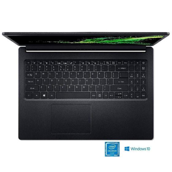 Imagem de Notebook Acer Intel Celeron N4000 15.6" Memória RAM 4GB HD 500GB A315-34-C5EY