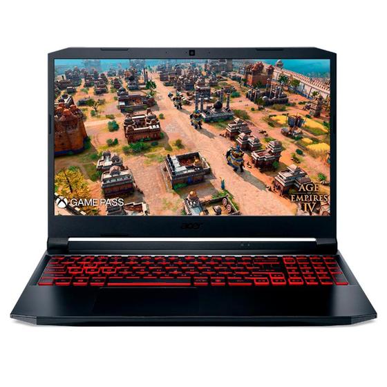 Notebook Acer, Intel CoreT i7 11800H, 8GB, 512GB SSD, Tela de 17,3", NVIDIA GeForce GTX 1650, Preto, Nitro5 - A Menor preço em Notebook Acer, Intel CoreT i7 11800H, 8GB, 512GB SSD, Tela de 17,3", NVIDIA GeForce GTX 1650, Preto, Nitro5 - A
