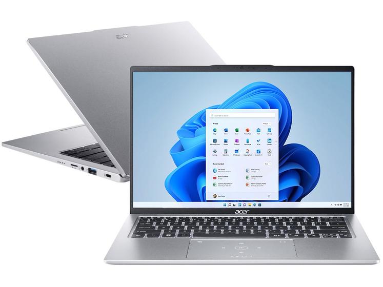 Imagem de Notebook Acer Swift Go 14 SFG14-73T-54KB Intel Core Ultra 5 16GB RAM SSD 512GB 14" Touchscreen LED