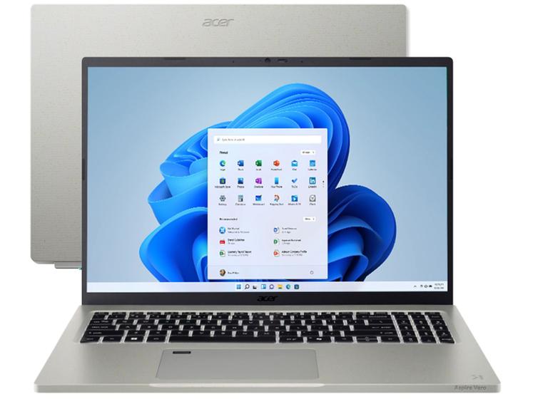 Imagem de Notebook Acer Vero 16 AV16-51P-75RD Intel Core Ultra 7 512GB SSD 16GB RAM 16" Windows 11 AV16-51P-75RD