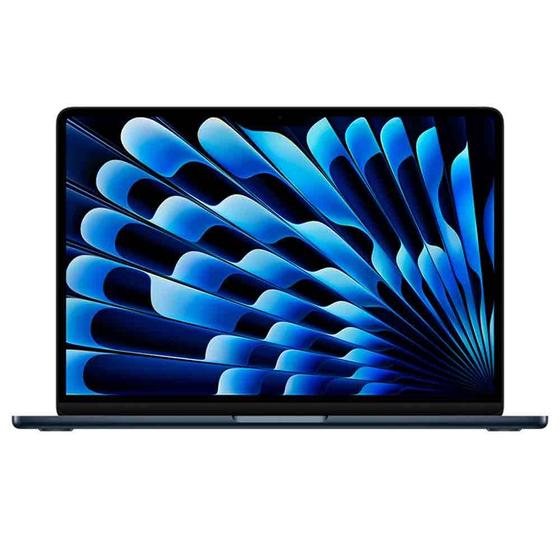 Imagem de Notebook Apple MacBook Air 13" M2 (16GB RAM, 256GB SSD) - Meia-noite