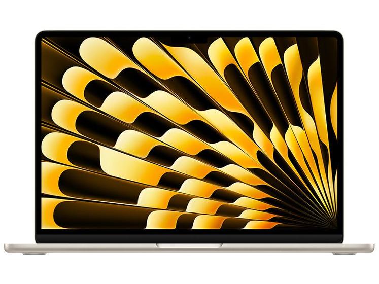 Notebook Apple Macbook Air 13” M3 16GB RAM 512GB SSD Estelar Imagem de Notebook Apple Macbook Air 13” M3 16GB RAM 512GB SSD Estelar
