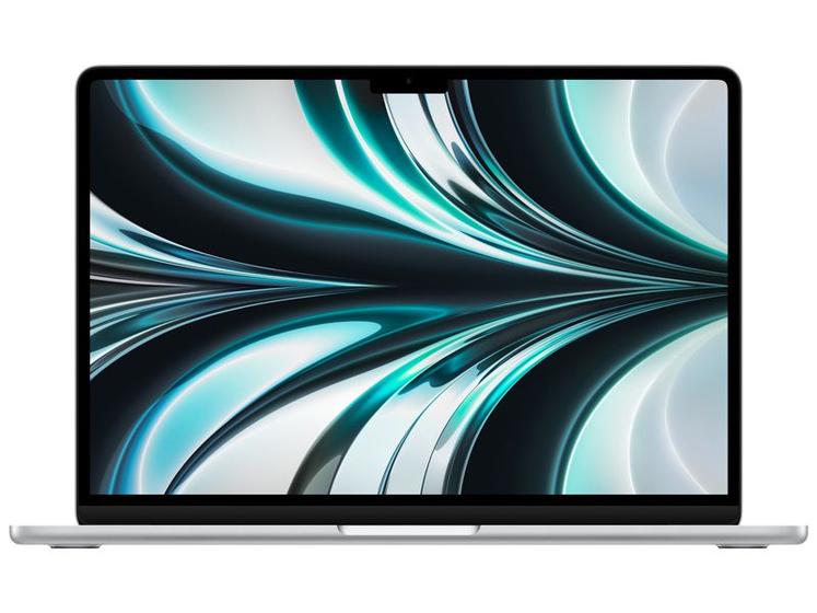 Notebook Apple Macbook Air 13,6” M2 8GB RAM 256GB SSD Prata Imagem de Notebook Apple Macbook Air 13,6” M2 8GB RAM 256GB SSD Prata